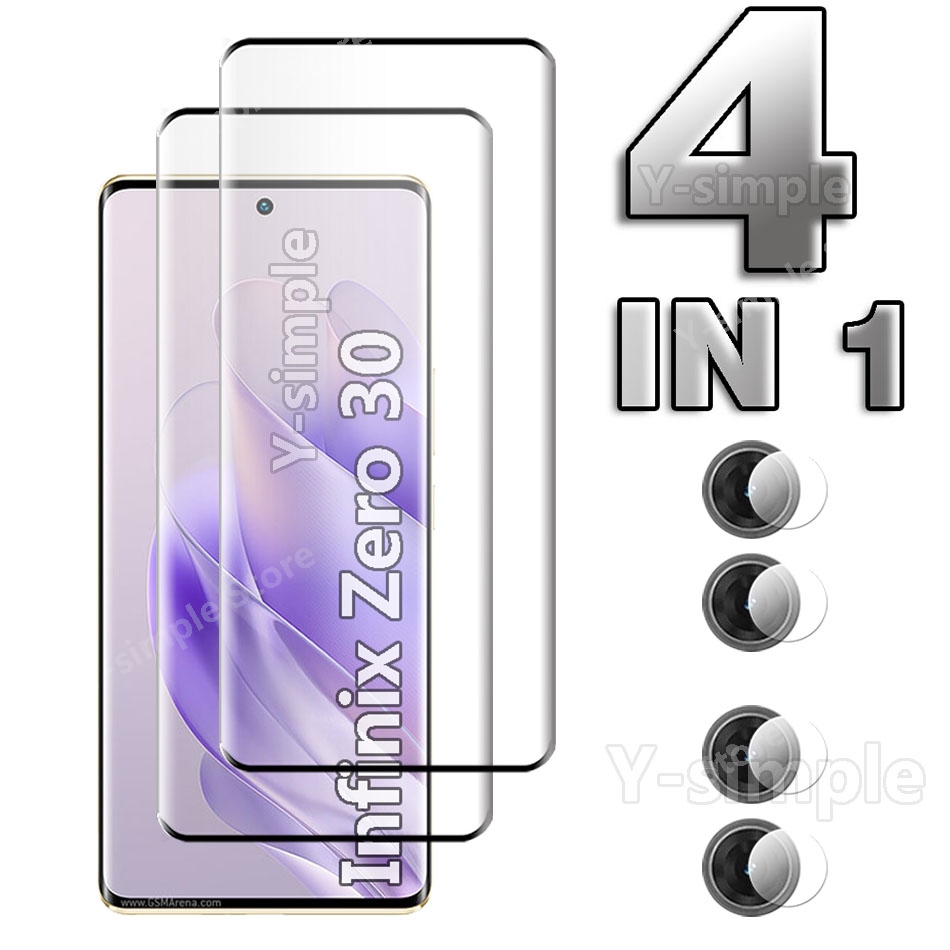Hd Zero Camera - Szkło 3D 4w1 do Infinix Zero