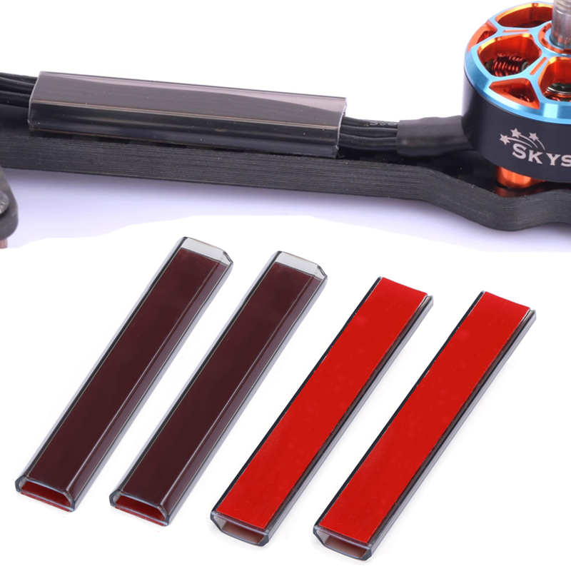 Brushed Drone Motor - 4szt RC Bezszczotkowa osłona przewodu silnika