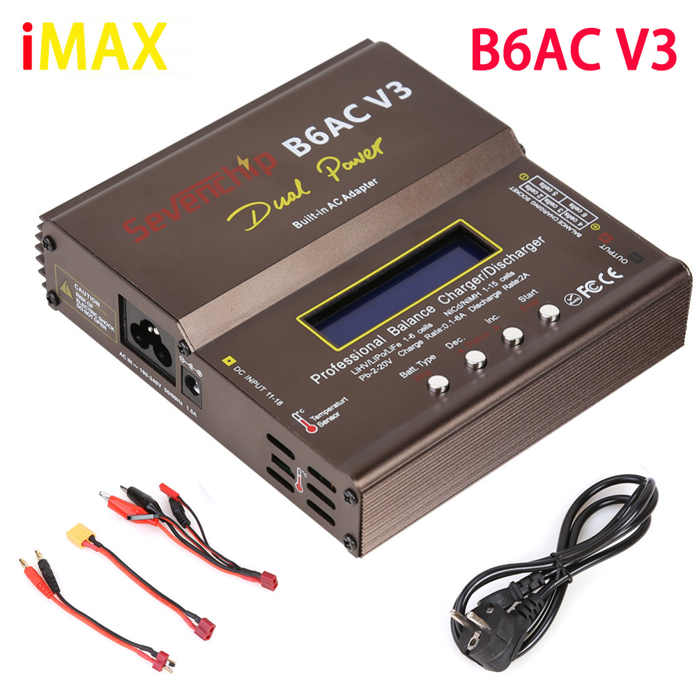 Balance Charger Rc - Zasilacz 80W IMAX B6AC V3 do