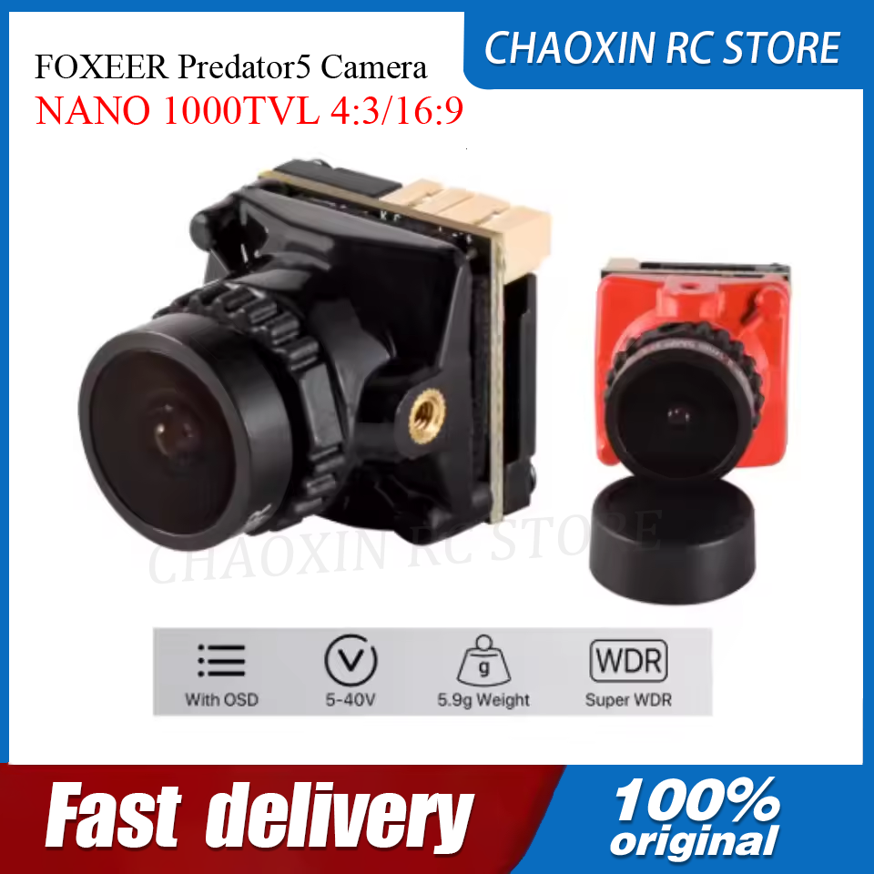 Fpv Camera - Kamera FOXEER Predator5 NANO 1000TVL 4:3/16:9