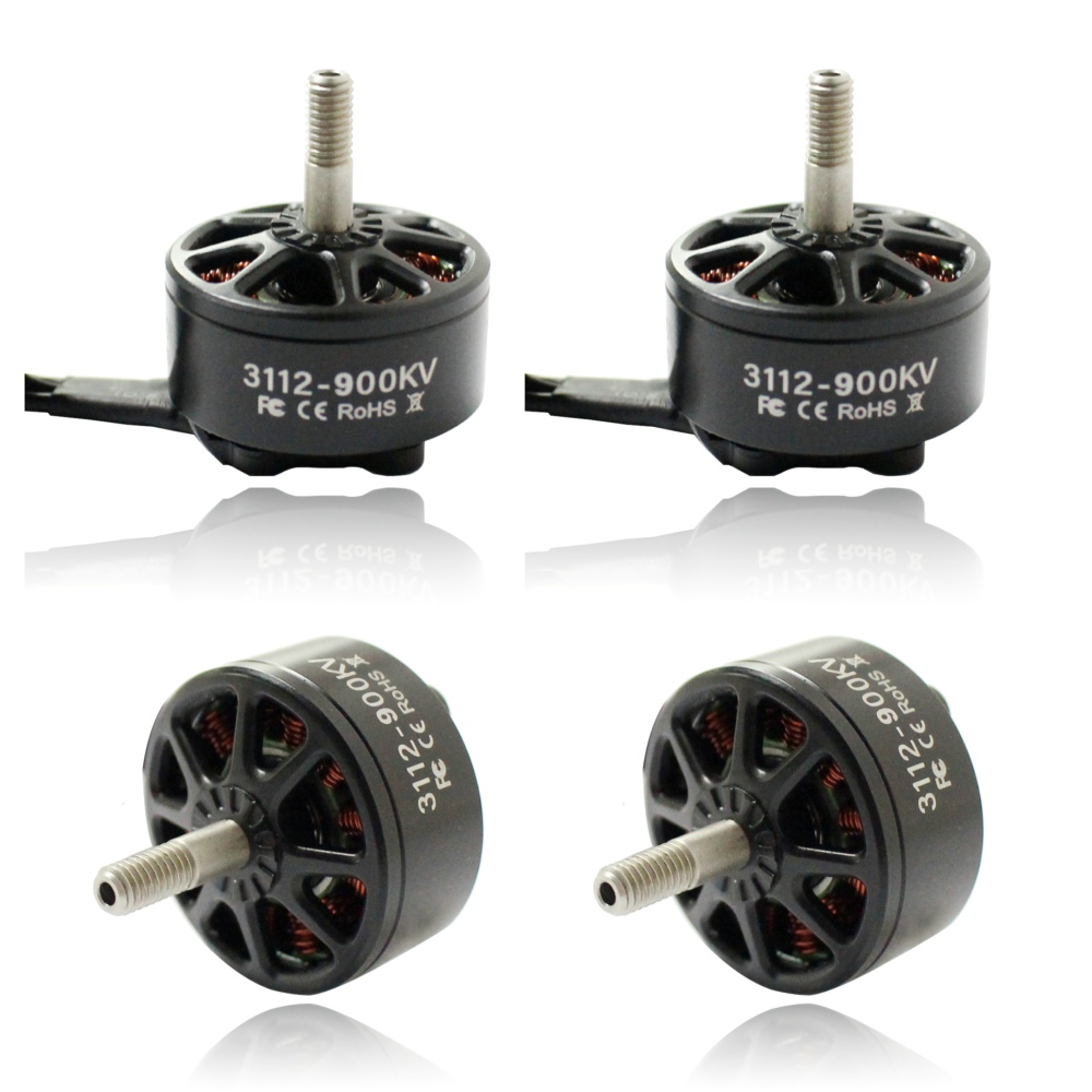 Brushed Drone Motor - 1/4 sztuki, silnik bezszczotkowy 3112 900KV,
