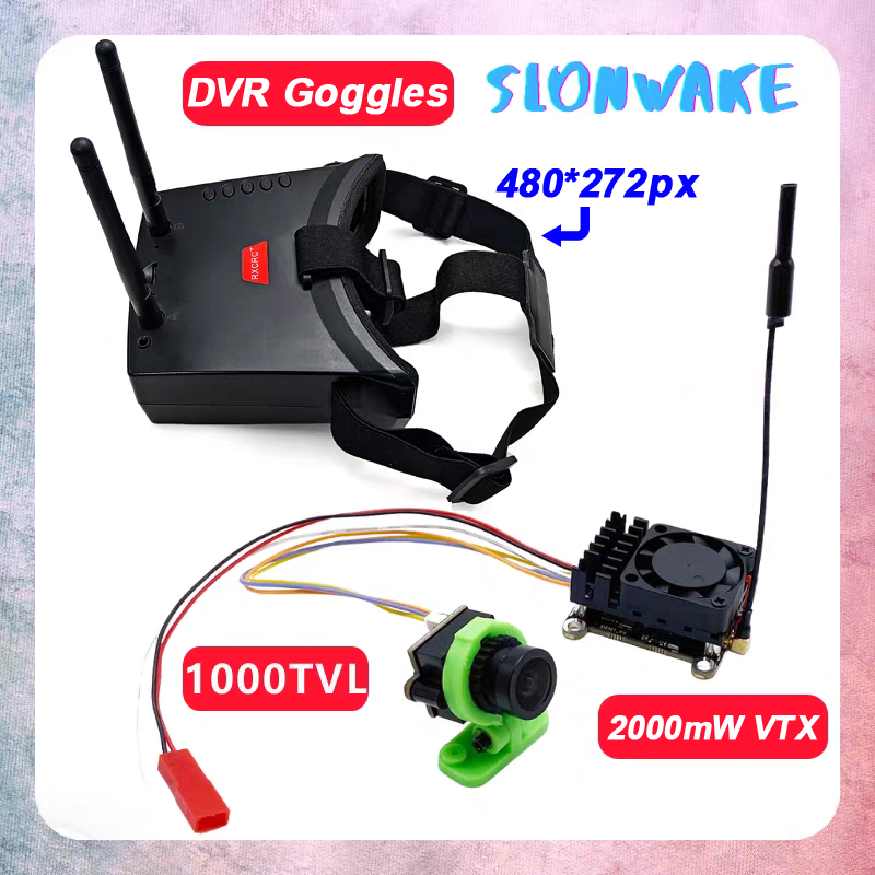Fpv Camera - Zasięg ponad 20 km, 5.8 GHz,