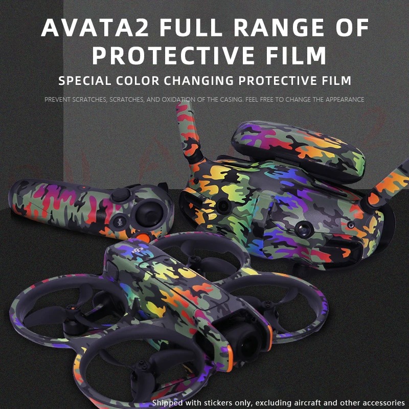 Dla DJI Avata 2 Naklejki Drone – Drone Goggles Dji recenzja i cena