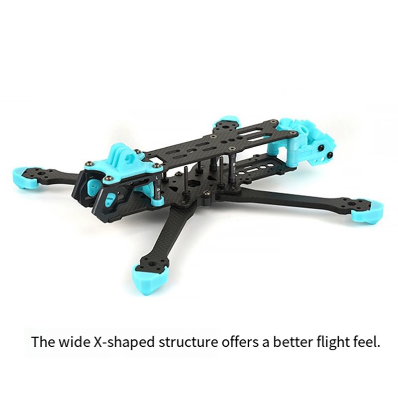 Zestaw ramy MACH-MANTA V2 5 ca – Carbon Fiber Drone Frame recenzja i cena