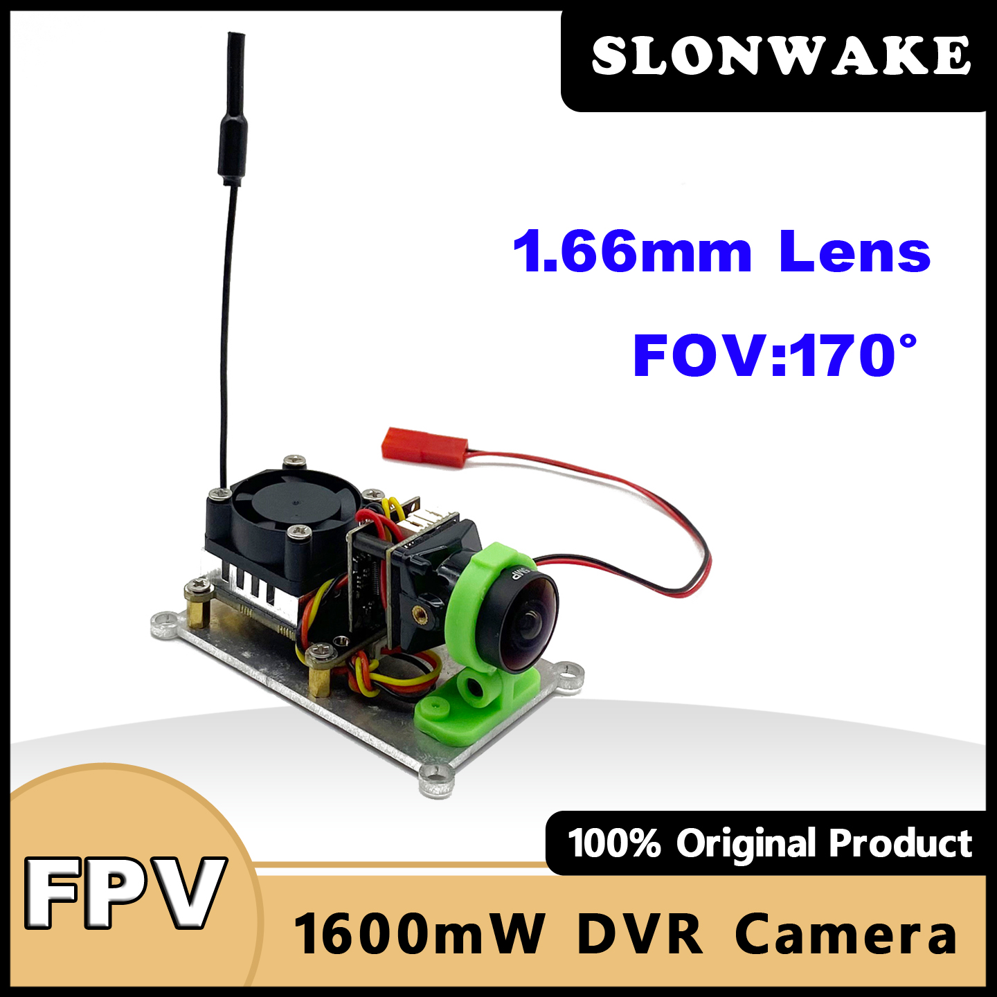 SLONWAKE 5.8G 48CH 200/500/100 – Fpv Camera recenzja i cena