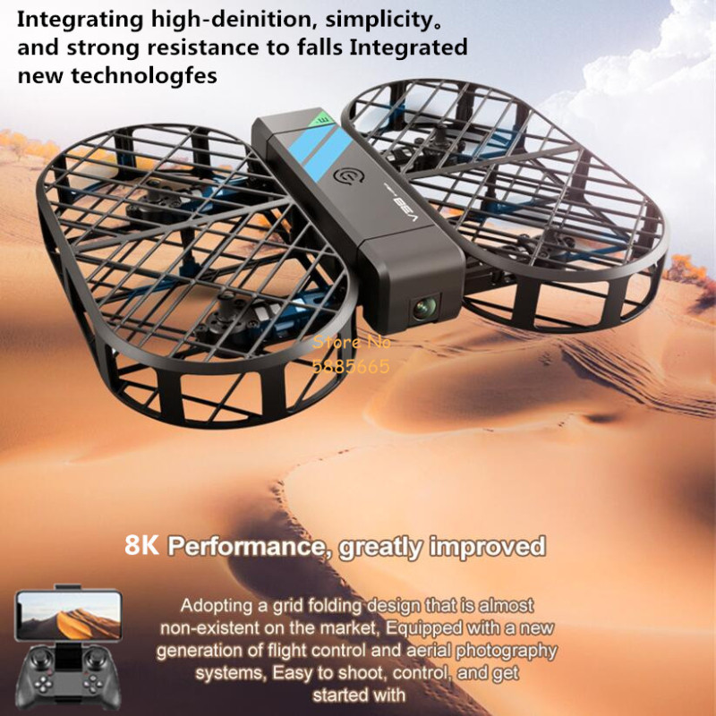 Kamera HD 8K 360 °   Ochrona L – Brushed Drone Motor recenzja i cena