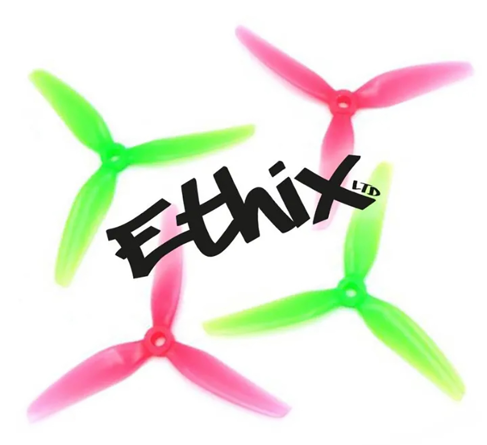 2 pary śmigła HQPROP Ethix S3  – 5 Inch Propeller recenzja i cena