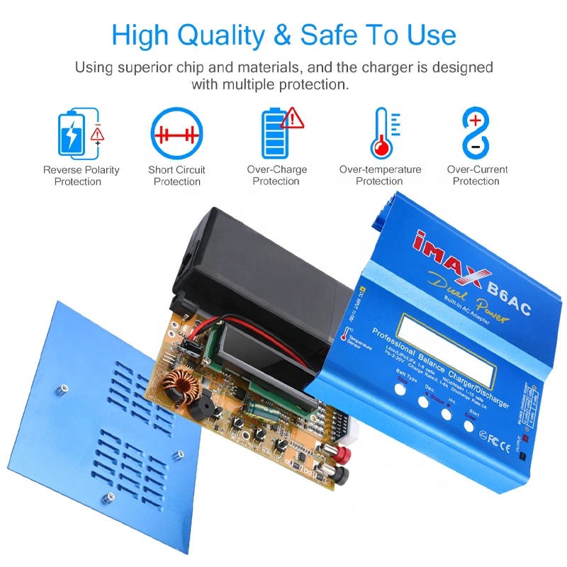 Ładowarka IMAX B6AC RC 80W 6A  – Balance Charger Rc recenzja i cena