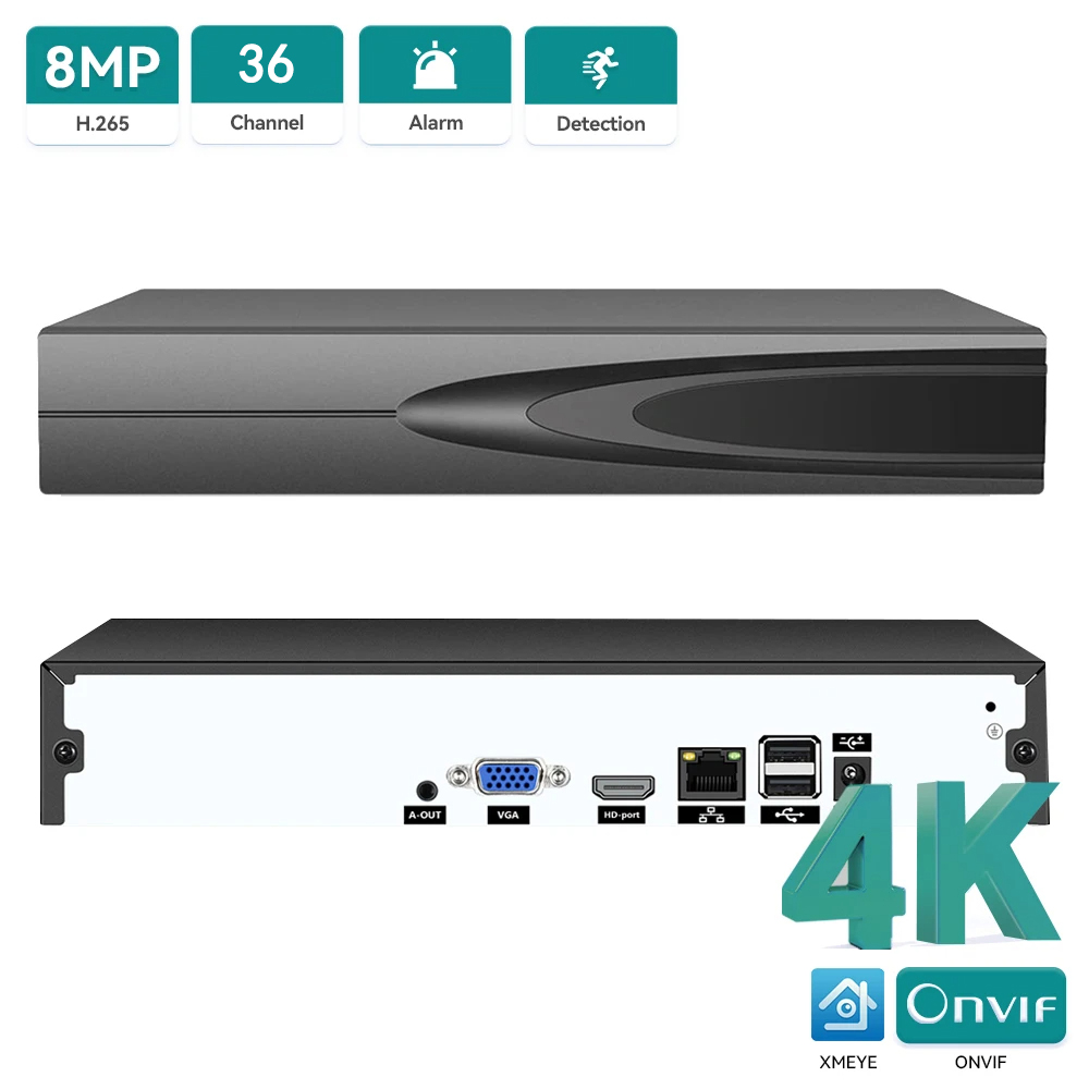 Rejestrator sieciowy 4K ONVIF  – Hd Zero Camera recenzja i cena