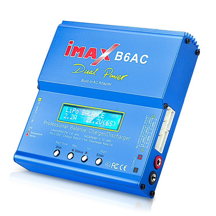 Ładowarka IMAX B6AC RC 80W 6A  – Balance Charger Rc recenzja i cena