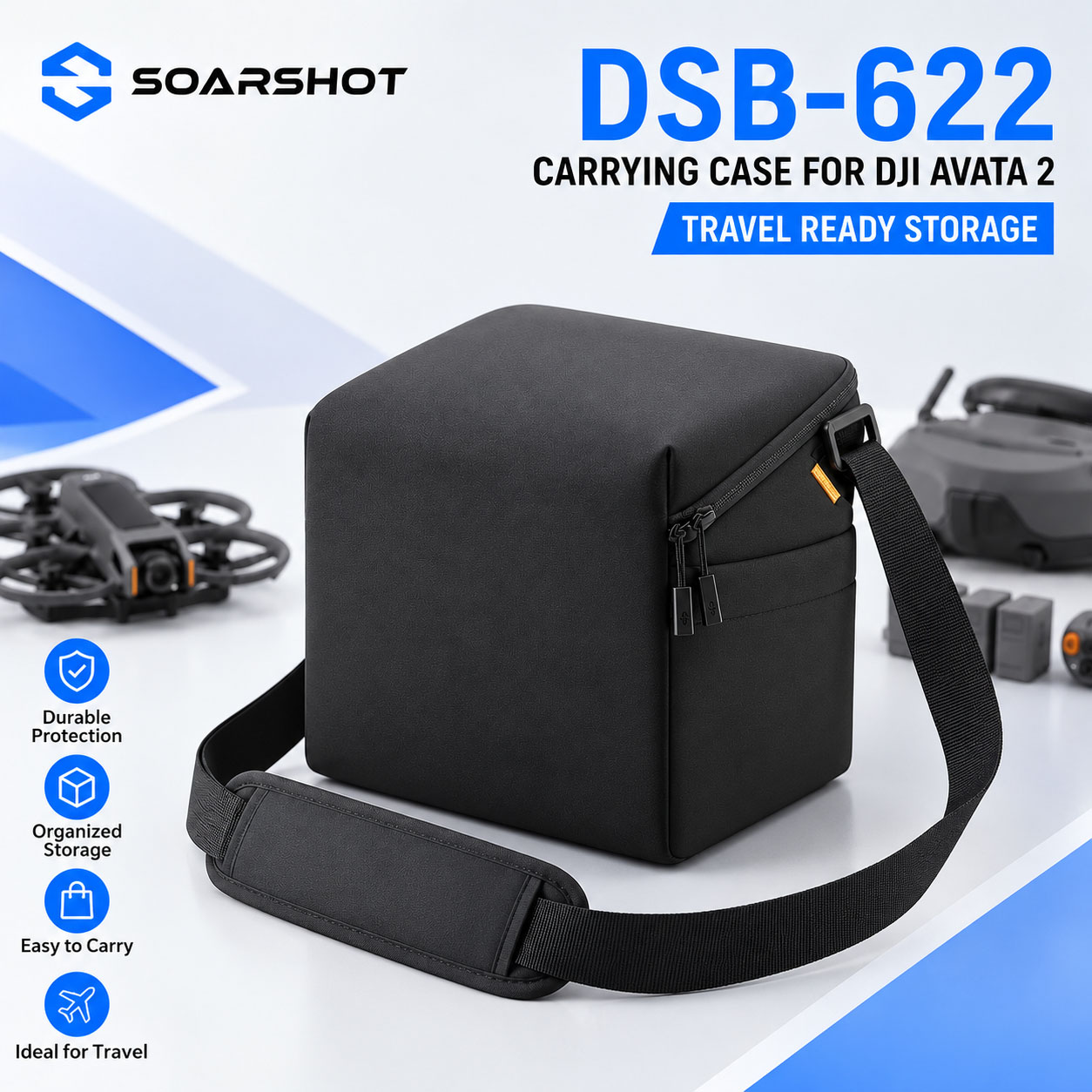 Torba transportowa SOARSHOT na – Drone Goggles Dji recenzja i cena